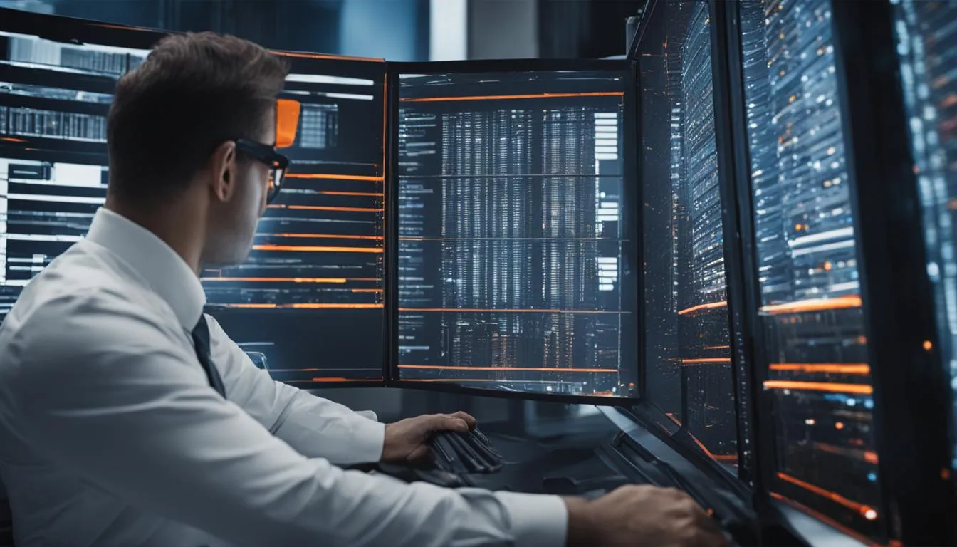 Serwer w oddziale firmy połączony z centralnym kontrolerem domeny Active Directory
